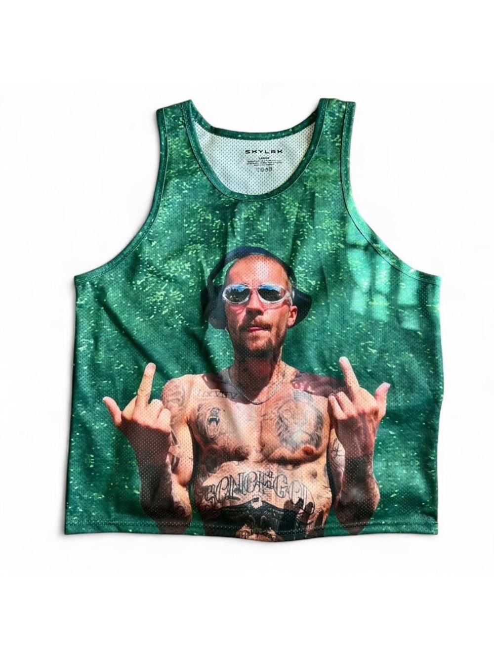 Limited Edition Justin Bieber SKYLRK Green Fingers Jersey Coachella 2026 Merch